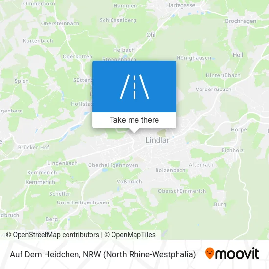 Карта Auf Dem Heidchen