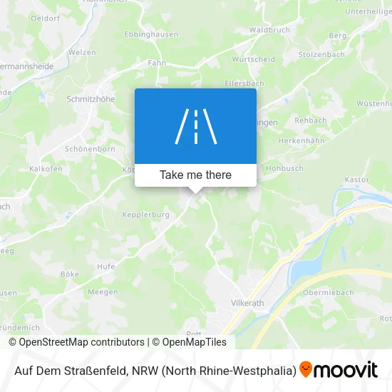 Карта Auf Dem Straßenfeld