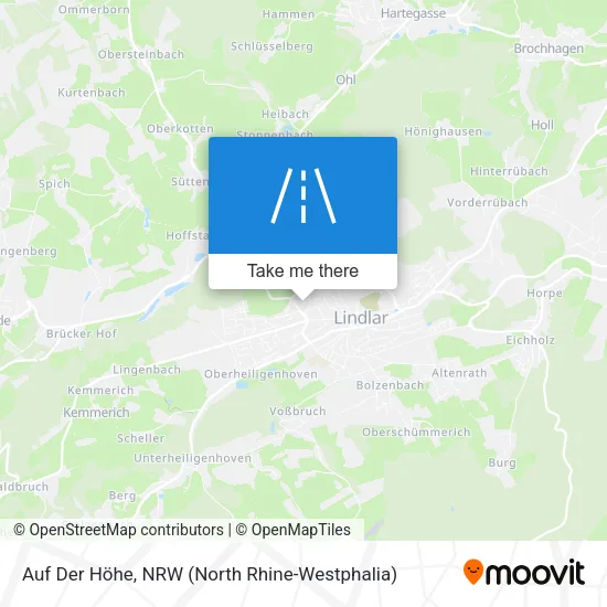 Карта Auf Der Höhe