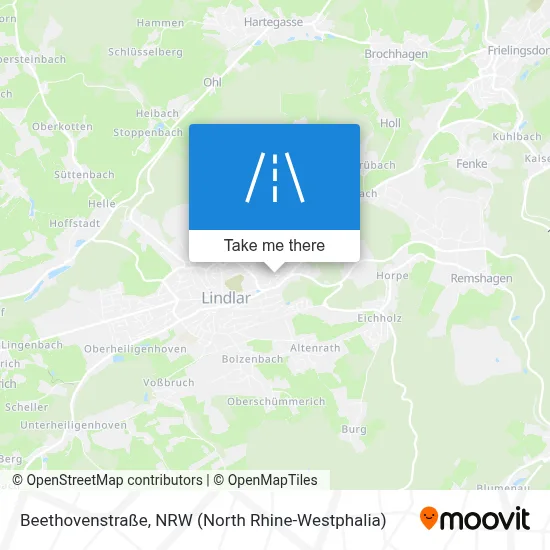 Beethovenstraße map