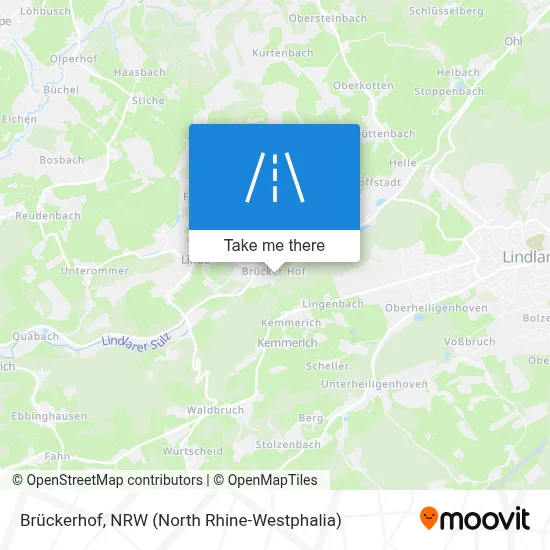 Brückerhof map