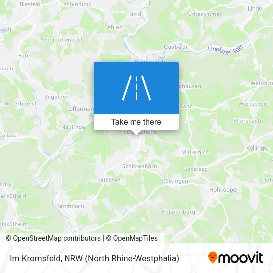 Карта Im Kromsfeld