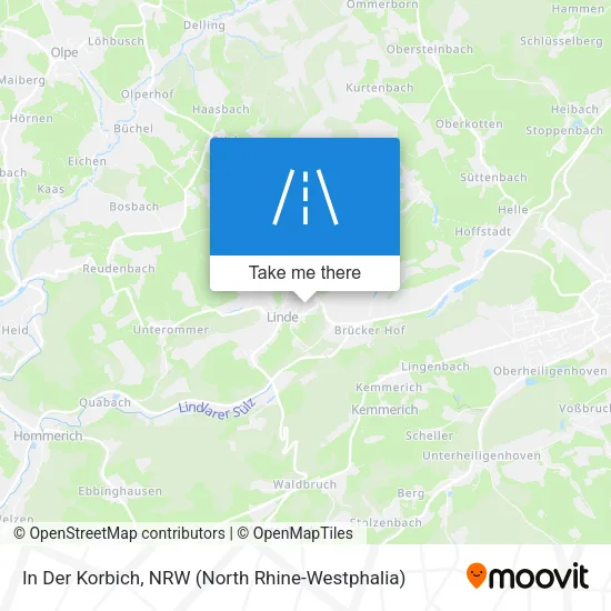 Карта In Der Korbich