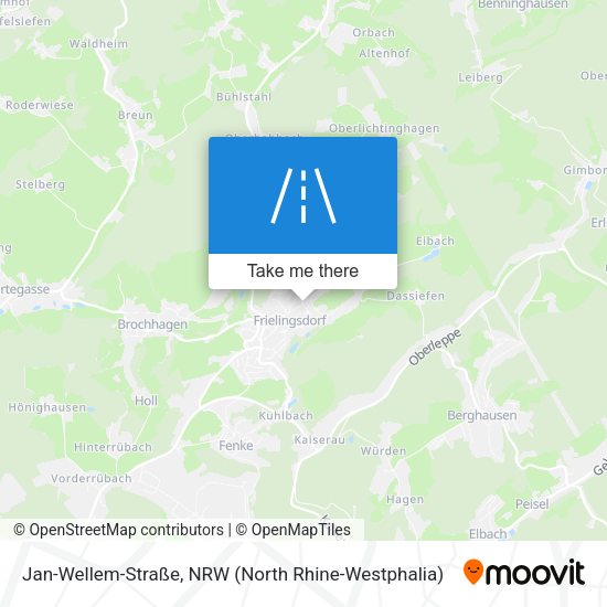 Jan-Wellem-Straße map