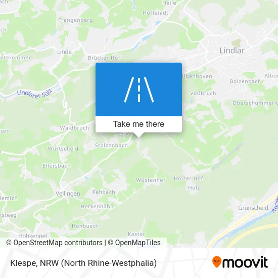 Карта Klespe