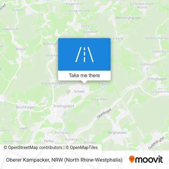 Карта Oberer Kampacker