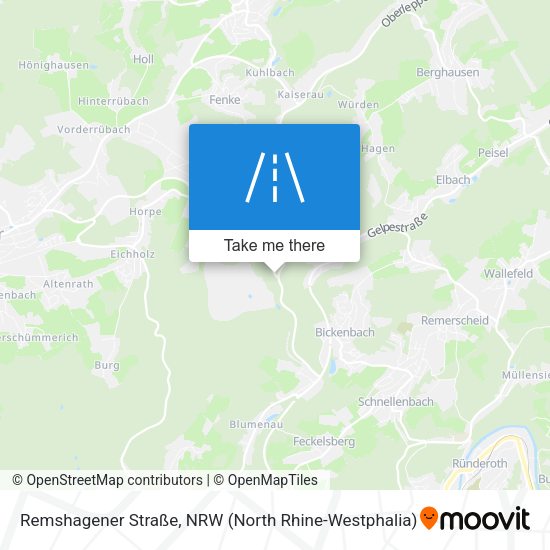 Remshagener Straße map