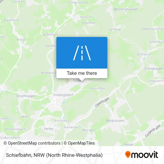 Schiefbahn map