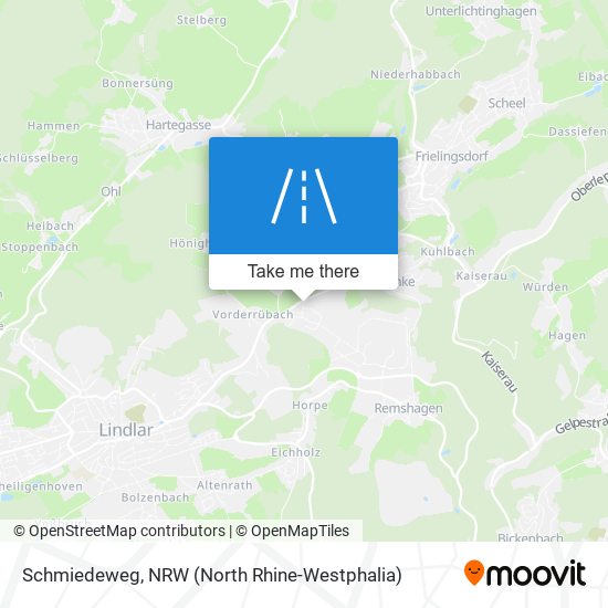 Schmiedeweg map
