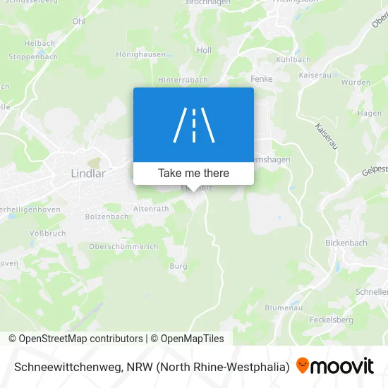 Schneewittchenweg map