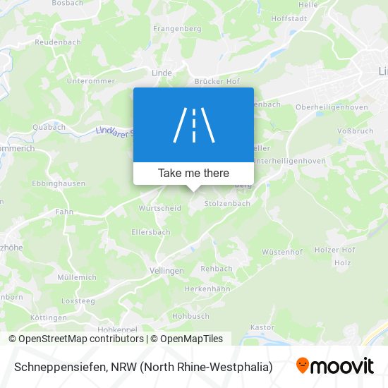 Schneppensiefen map