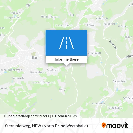 Sterntalerweg map