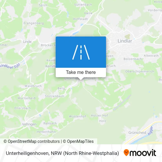 Карта Unterheiligenhoven