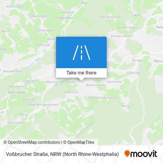Voßbrucher Straße map