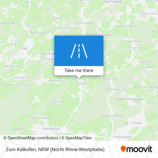 Карта Zum Kalkofen