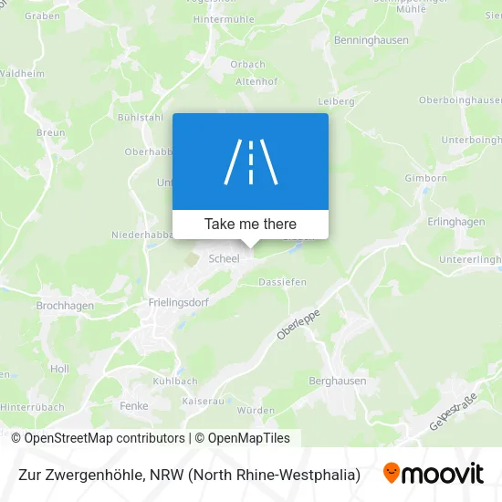 Zur Zwergenhöhle map
