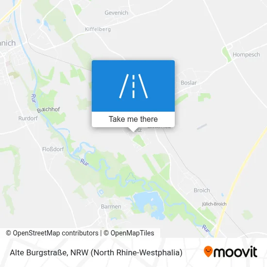 Alte Burgstraße map