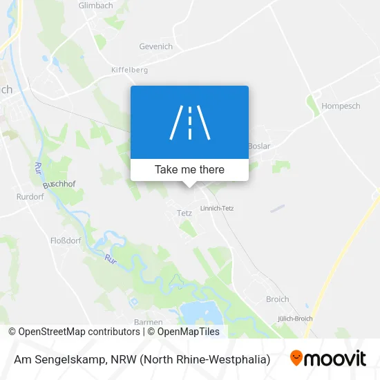 Карта Am Sengelskamp