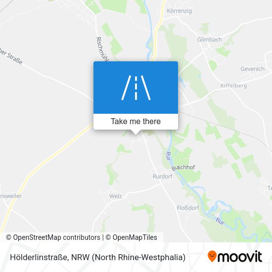 Hölderlinstraße map