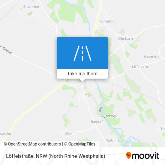 Löffelstraße map