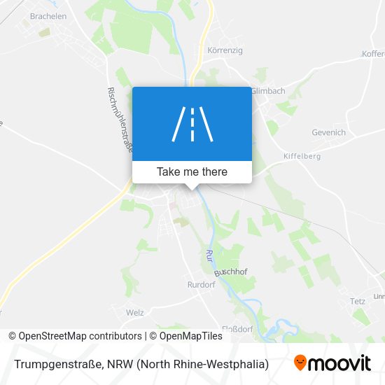 Trumpgenstraße map