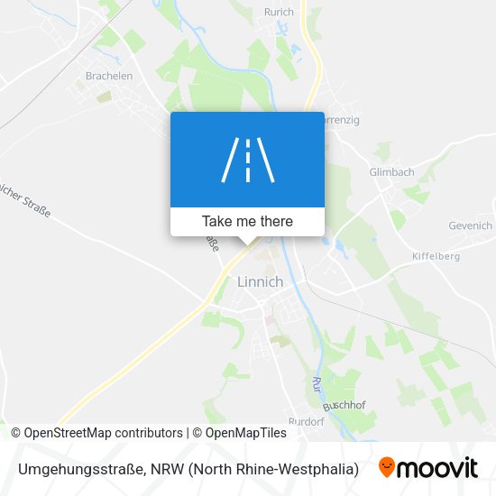 Umgehungsstraße map
