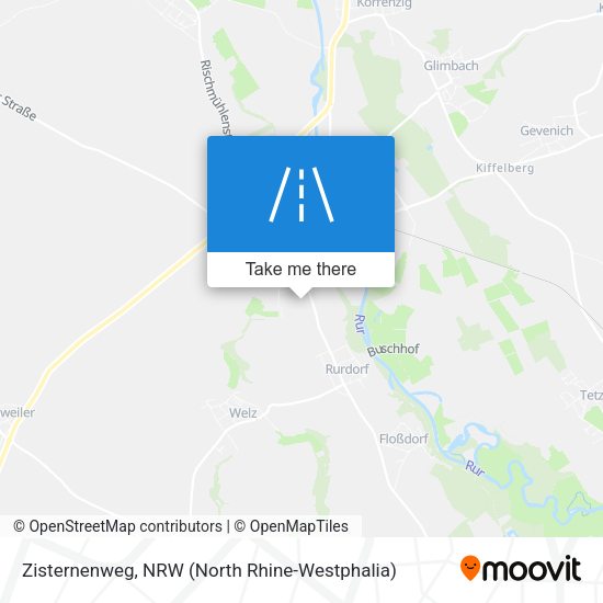 Zisternenweg map