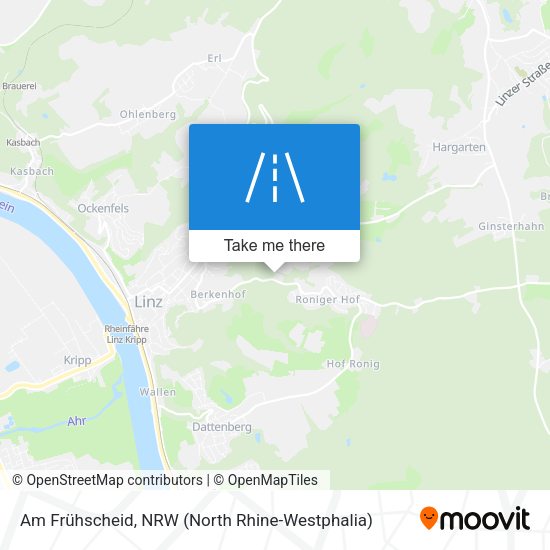 Am Frühscheid map