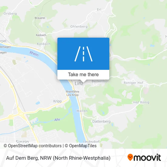 Карта Auf Dem Berg