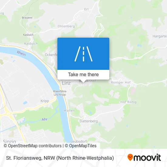 St. Floriansweg map