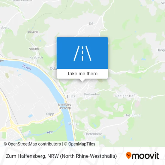 Карта Zum Halfensberg