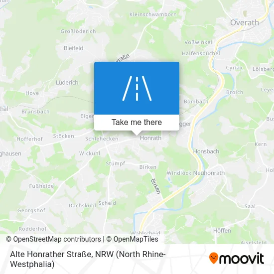Alte Honrather Straße map