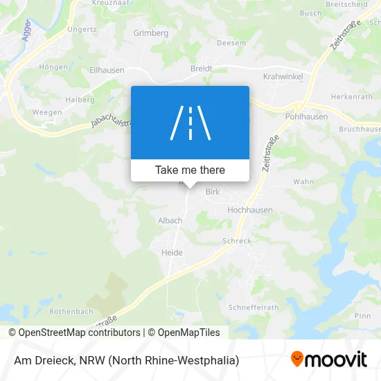 Am Dreieck map