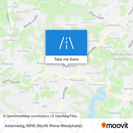 Карта Asternweg
