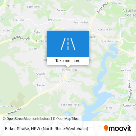 Birker Straße map