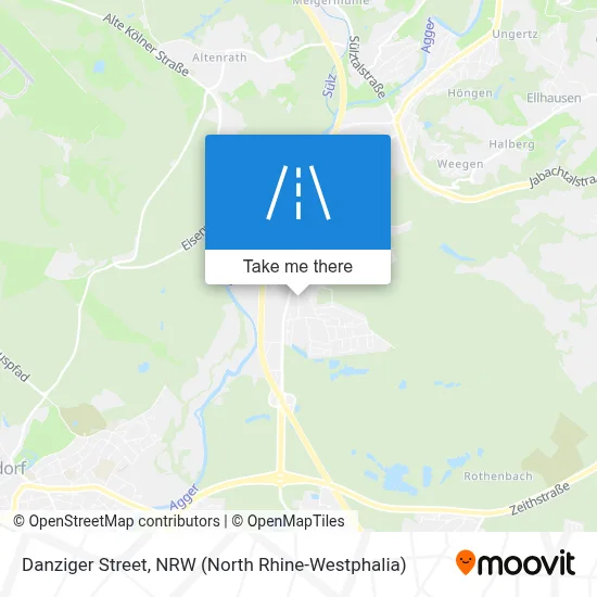 Danziger Straße map