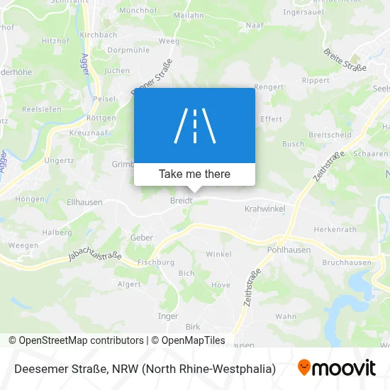 Deesemer Straße map