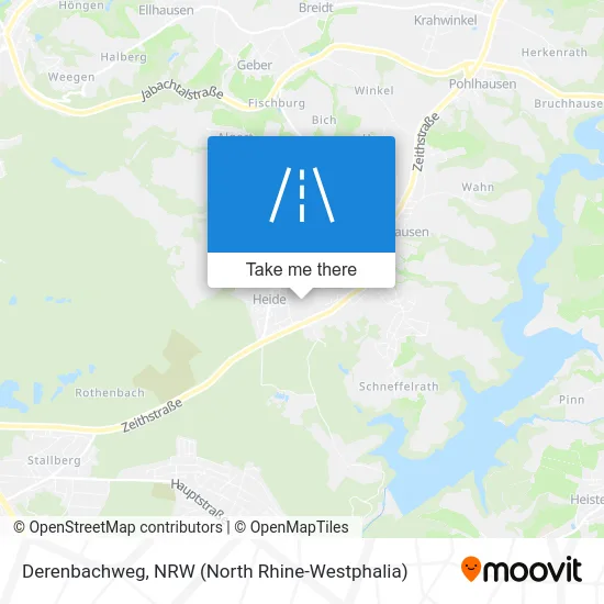 Карта Derenbachweg