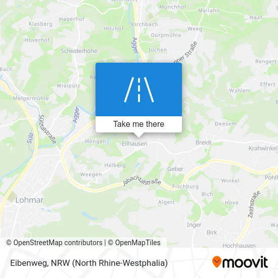 Eibenweg map