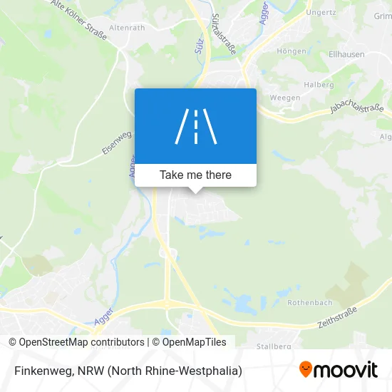Finkenweg map