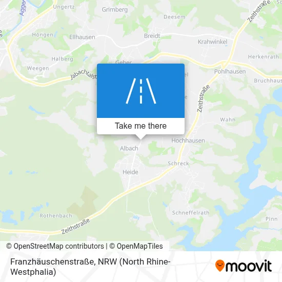 Franzhäuschenstraße map