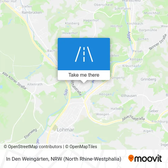 In Den Weingärten map