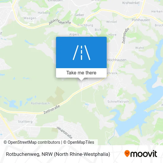 Карта Rotbuchenweg