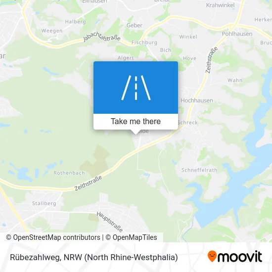 Rübezahlweg map