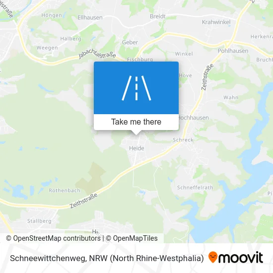 Schneewittchenweg map