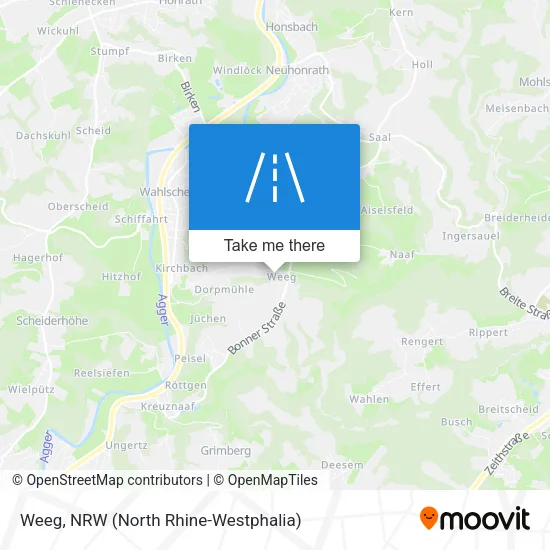 Карта Weeg