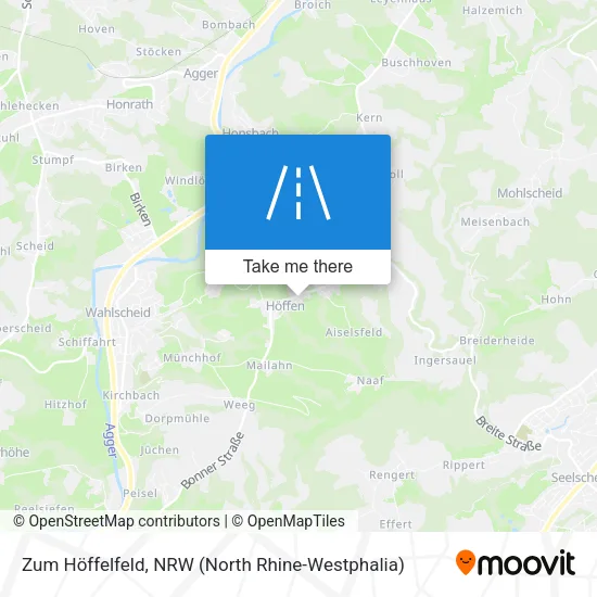 Карта Zum Höffelfeld