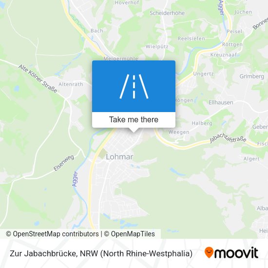 Zur Jabachbrücke map
