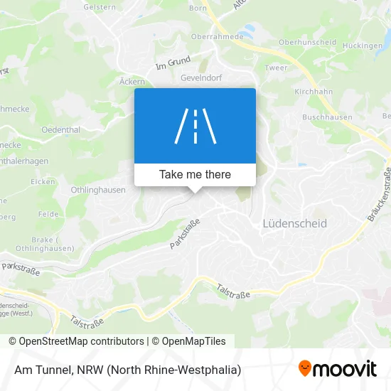 Карта Am Tunnel