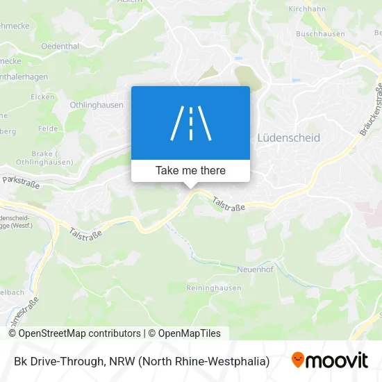 Карта Bk Drive-Through